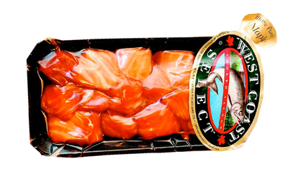 SMOKED WILD SALMON NUGGETS 227g FROZEN